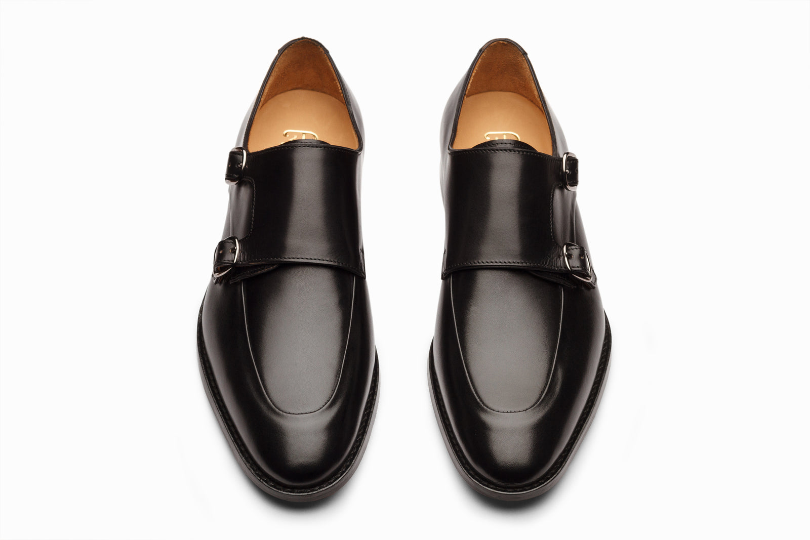 Diplomat Double Monkstrap - Black