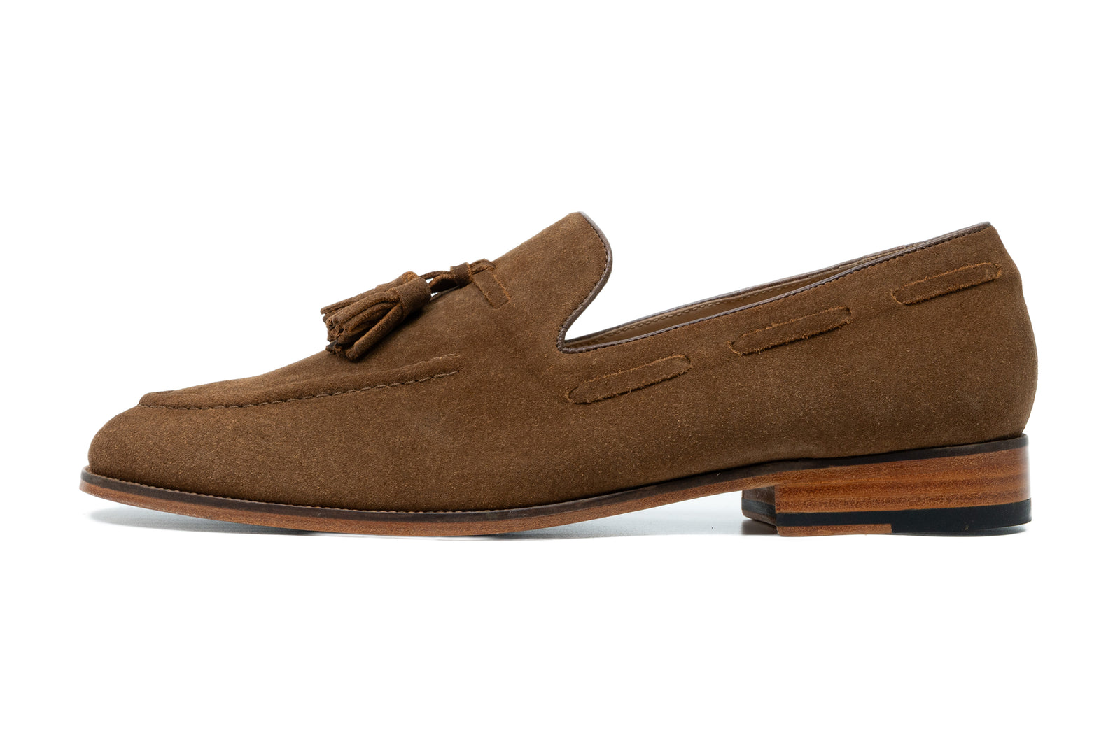 Tassel Loafers - Tobacco Suede