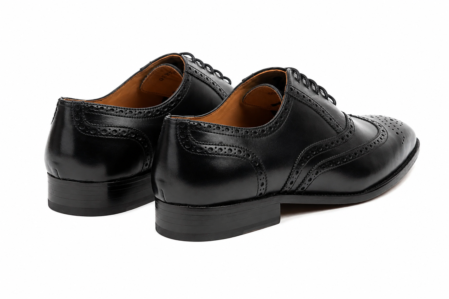 Full Brogue Wingtip Oxford - Black