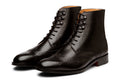 Pair of black leather boot